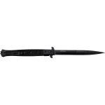 TAC-FORCE Huge Classic Big Boy Stiletto Pocket Knife 12.5" Overall Blackout Version - TF-547BK - Image 3