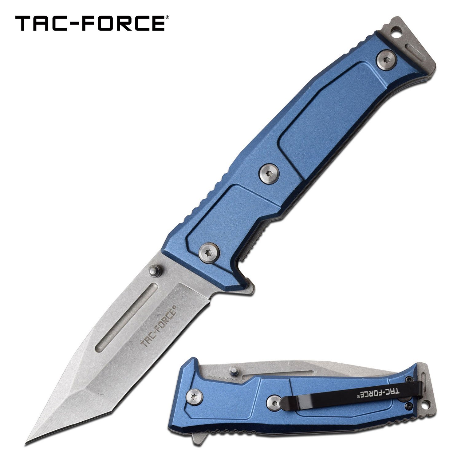 Tac-Force Flipper Ball earing Fast Opener Knife - TF-969BL