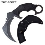 TAC-FORCE VELOCIRAPTOR CLAW KARAMBIT TACTICAL BLADE KNIFE - TF-FIX016BK