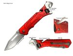 S-TEC 8.75″ Easy Opening Wrench Folding Knife 2nd Gen - TS100RD