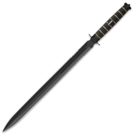 USMC Blackout Double - Edged Sword With Nylon Sheath - UC3504