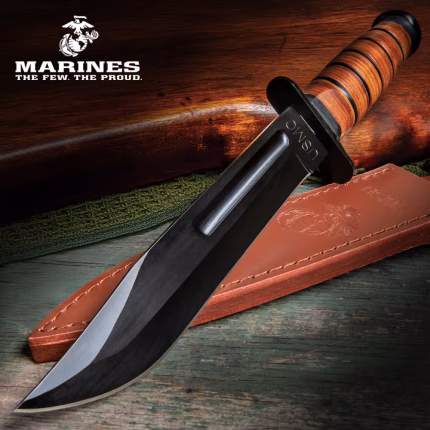 USMC Marine Force Classic Bowie Knife - UC3092