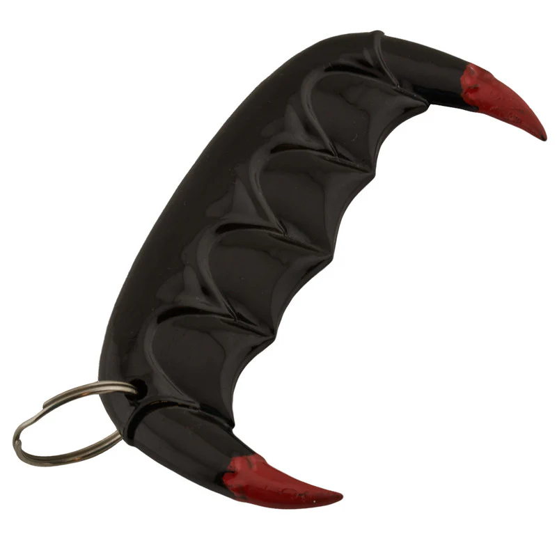 VampireSlayerTeethPublicSafetyKeychain39BK_f30e1aa9-33f7-4677-a4b3-33af3803e6be_2048x Vampire Slayer Teeth Unbreakable ABS - Keyring - Image 1
