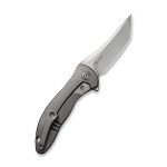 WE Knife Co. Mini Synergy Tanto Knife Gray Titanium (3" Stonewash) - 2012A - Image 10