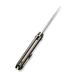 WEKNIFE Mini Malice Flipper & Button Lock Knife Titanium Handle (2.98" CPM 20CV Blade) WE054BL-4 - Image 9