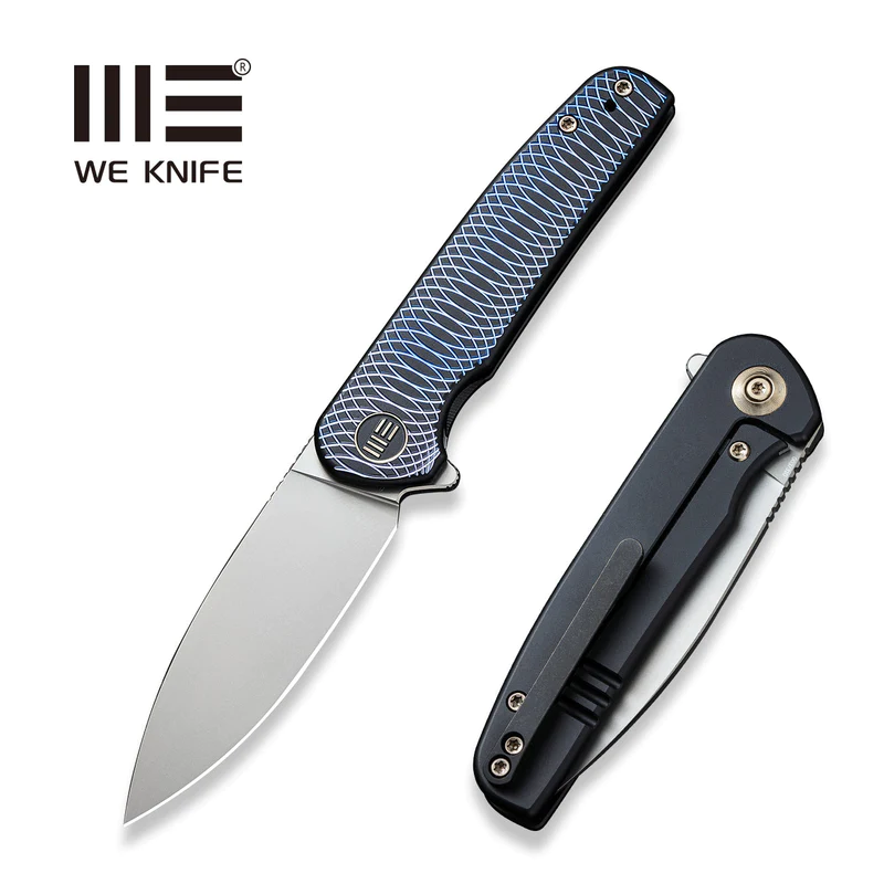 WE20052C-1_Shakan_3a01f118-cd90-4e81-af19-56f11ed90ec1_800x WEKNIFE Shakan Flipper Knife Titanium Handle (2.97" CPM 20CV Blade) WE20052C-1 - Image 1