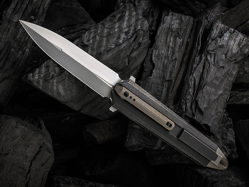 WE22032-3_Diatomic_1_1600x WEKNIFE DIATOMIC FLIPPER KNIFE TITANIUM HANDLE (3.78″ CPM 20CV BLADE) WE22032-3 - Image 1