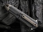 WEKNIFE DIATOMIC FLIPPER KNIFE TITANIUM HANDLE (3.78″ CPM 20CV BLADE) WE22032-3 - Image 5