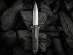 WEKNIFE DIATOMIC FLIPPER KNIFE TITANIUM HANDLE (3.78″ CPM 20CV BLADE) WE22032-3 - Image 2