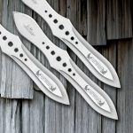 Gil Hibben Small Competition Triple Thrower Set W/Leather Sheath - GH2034 - Image 3