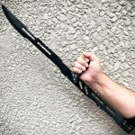 Snake Eye Twin Tactical 27.5 Inches Large Blood Rayne Ninja Fore arm Vampire Machete Sword Blade - Image 2