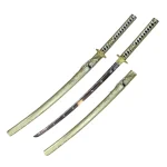 Ryujin 41″ 65Mn Spring Steel Samurai Sword Gold Bamboo Graphic Blade - T64037 - Image 2