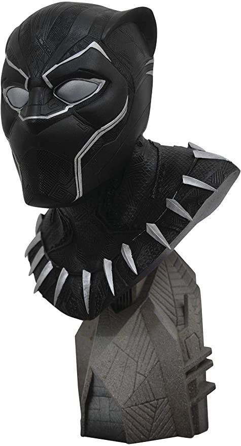 bp 5 Legends in 3D Black Panther Movie 1:2 Scale Resin Bust - Image 1