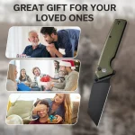 CIVIVI Amirite Flipper & Thumb Stud & Button Lock Knife G10 Handle (3.48" Nitro-V Blade) C23028-3 - Image 13