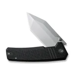 CIVIVI Bhaltair Flipper & Thumb Stud Knife Black Coarse G10 Handle (3.98" Stonewashed 14C28N Blade) C23024-1 - Image 8