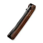 CIVIVI Bhaltair Flipper & Thumb Stud Knife Guibourtia Wood Handle (3.98" Damascus Blade) C23024-DS1 - Image 11