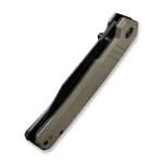 CIVIVI Bhaltair Flipper & Thumb Stud Knife Tan Coarse G10 Handle (3.98" Black 14C28N Blade) C23024-2 - Image 11