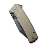 CIVIVI Bhaltair Flipper & Thumb Stud Knife Tan Coarse G10 Handle (3.98" Black 14C28N Blade) C23024-2 - Image 9