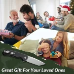 CIVIVI Button Lock Brazen Flipper & Thumb Stud Knife G10 Handle (3.46" 14C28N Blade) C19059C-3 - Image 12