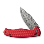 CIVIVI Stormhowl Flipper & Button Lock Knife Aluminum Handle (3.3" Damascus Blade) C23040B-DS1 - Image 7