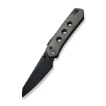 CIVIVI Vision FG Thumb Stud Knife Dark Green Canvas Micarta Handle (3.54" Black Nitro-V Blade) C22036-3 - Image 3