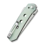 CIVIVI Vision FG Thumb Stud Knife Natural G10 Handle (3.54" Satin Finished Nitro-V Blade) C22036-2 - Image 4