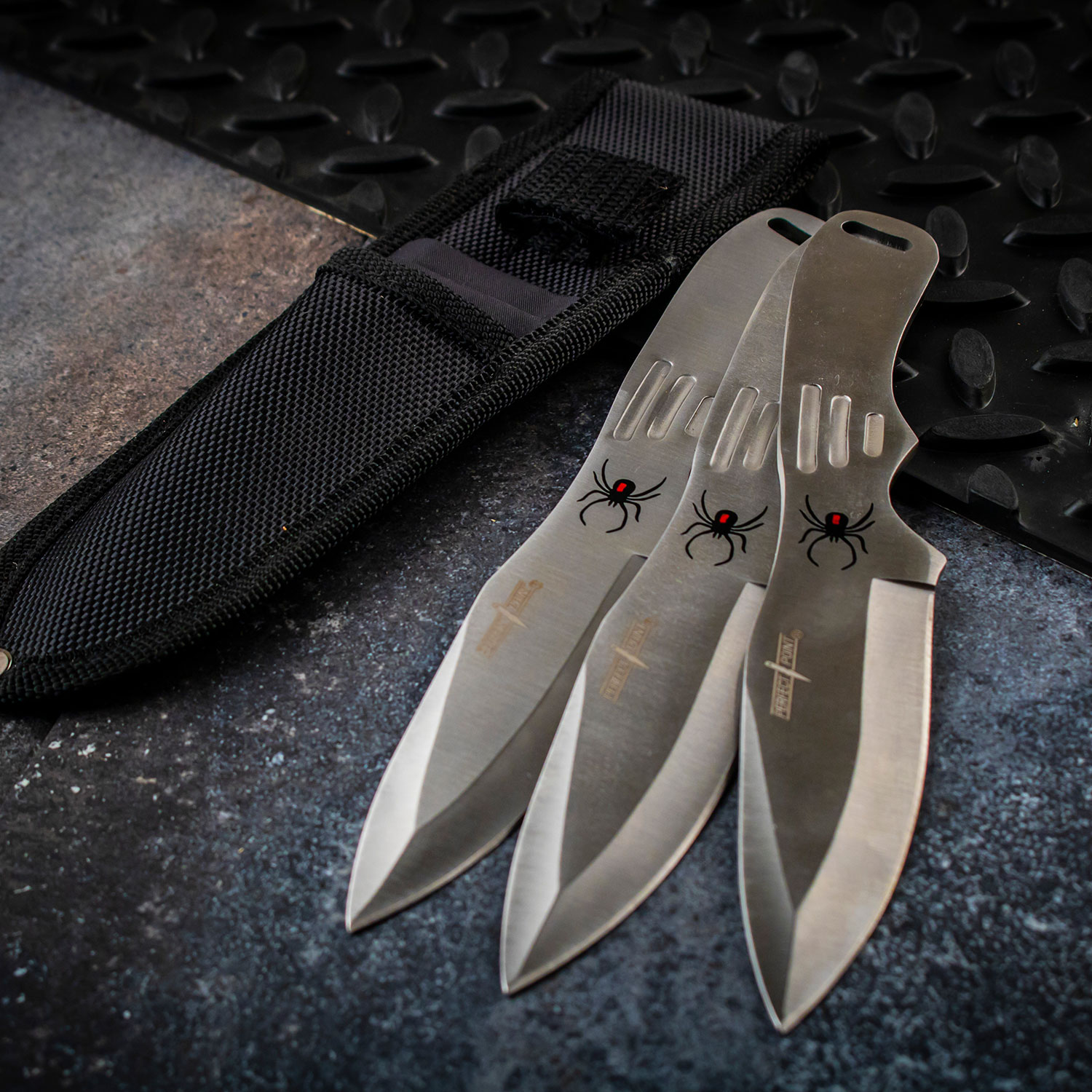 dx4dg2ft4hcqz34lqrni_0wexuks0vdulb4j3 Perfect Point RC-179-3 Throwing Knife Set with Three Knives, Silver Blades, Steel Handles, 8-Inch Overall - Image 1