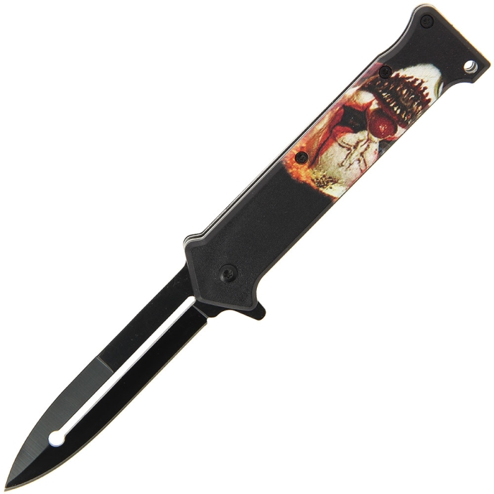 gol-309l-d-0002 'The Nasty Clown' Pocket Lock Knife - 309L-D - Image 1