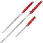Golden 3pc Dragon Sword Set and Display Stand - SW-04 - Image 6