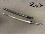 Ryujin T10 Carbon Steel Blade - Hand Forged 'Grey Wolf' Katana