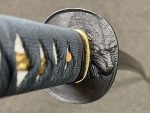 Ryujin T10 Carbon Steel Blade - Hand Forged 'Grey Wolf' Katana - Image 5