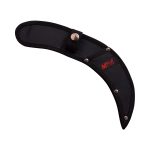 MTech USA Fixed Blade Karambit "Nightshade" – Fixed Blade Knife – Black Partially Serrated Stainless Steel Karambit Blade w/Black Cord Wrapped Handle, Full Tang, Black Nylon Sheath - Hunting, Camping, Survival, EDC – MT-20-76BK - Image 2