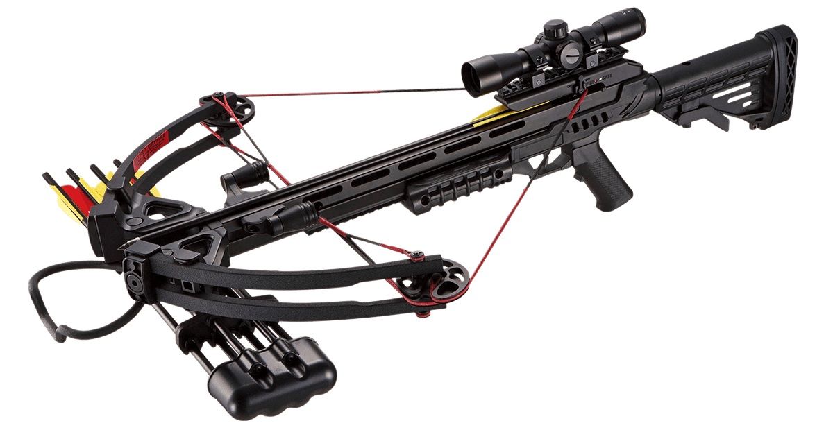 mk-xb52bk MAN KUNG 185LB MK-XB52BK STALKER COMPOUND CROSSBOW - Image 1