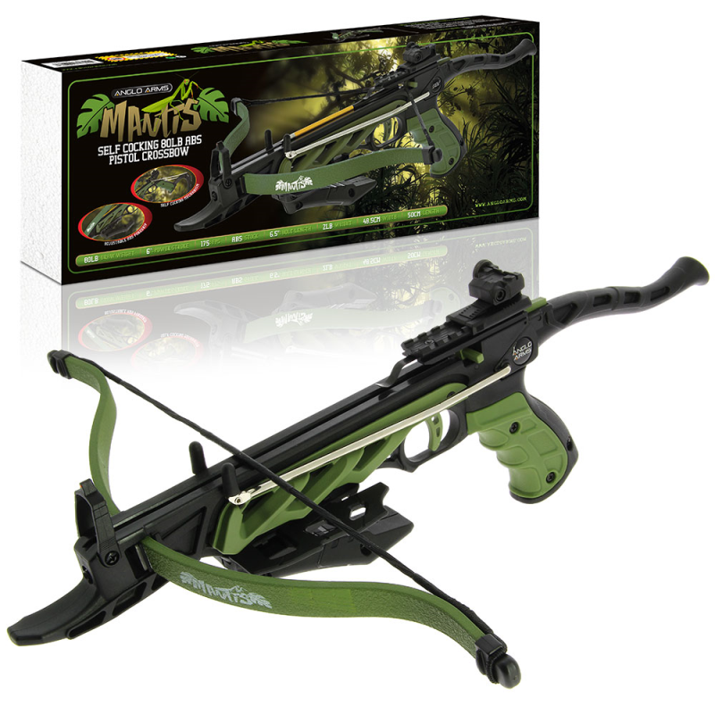 rsz_5633ebf0fcfa446c99ea1ad74d519f54 Anglo Arms Mantis 80lb Self Cocking Pistol Crossbow - CB-MANTIS-80LB - Image 1