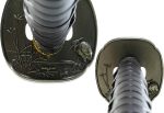 Tactical Hand Forged 41? 1045 Carbon Steel Samurai Sword with Brown Leather Sheath w/ Shoulder Strap - T64019 - Image 8