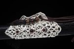 Akira Hand Forged 65MN Spring Steel Tang Dynasty Two Handed Silver Jian - Image 4