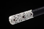 Akira Hand Forged 65MN Spring Steel Tang Dynasty Two Handed Silver Jian - Image 3