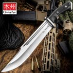 Honshu Conqueror Bowie Knife And Sheath - UC3321