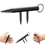 Snake Eyes Ninja Keychain Kubaton Gold Finish – SE-1058GD - Image 3