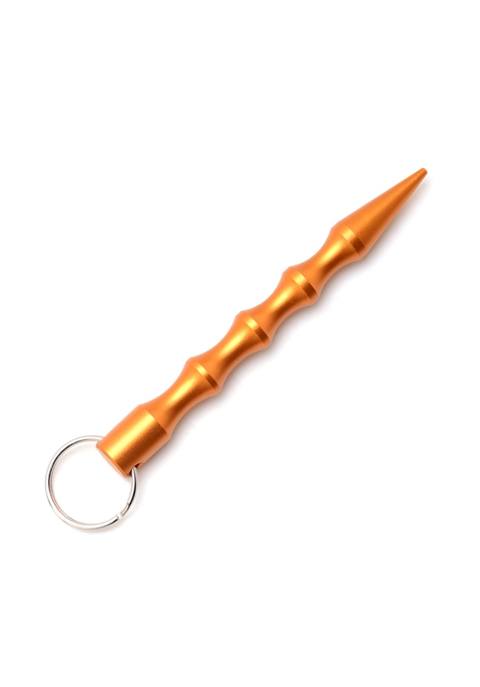 se-3102oe Snake Eyes Key Ring Kubaton Orange Finish – SE-3102OE - Image 1