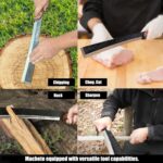 STEC Classic Japanese Machete – Multi-Function Outdoor Camping Tool with Nylon Sheath Camping Full Tang Construction – T66104 - Image 4