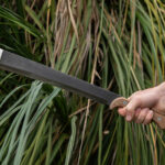 STEC Classic Japanese Machete – Multi-Function Outdoor Camping Tool with Nylon Sheath Camping Full Tang Construction – T66104