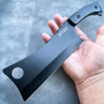 S-TEC 12 / Wood Handle Machete / Cleaver / Chopper W/ nylon sheath – T224188 - 1 - Image 3