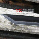 STEC – Classic Military Bowie Full Tang Construction 3.5 mm Thick Blackout Version / Tanto Point – T224190-3 - Image 3