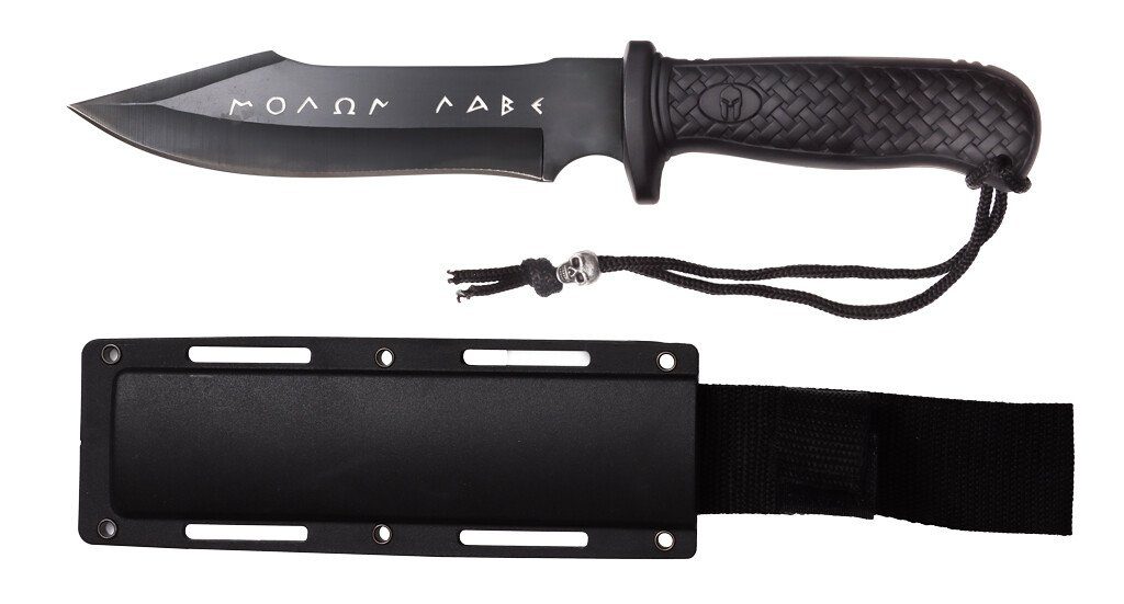 T222781-7S 12″ Hunting Military Survival Knife MOLON LABE – T222781-7S - Image 1