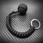 High Quailty Version Of Monkey Fist Steel Ball Set W/ Paracord Survival Key Chain – MB01SET - Image 3